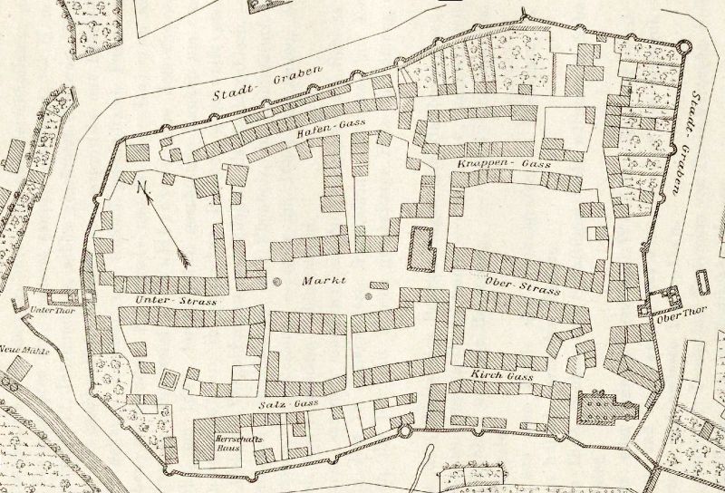 Stadtplan 1682