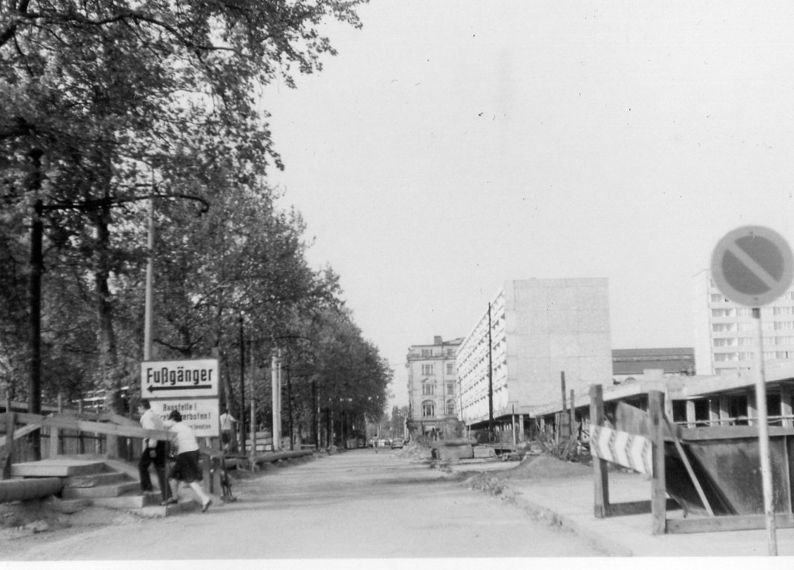 Hauptstraße Dresden, Mai 1976