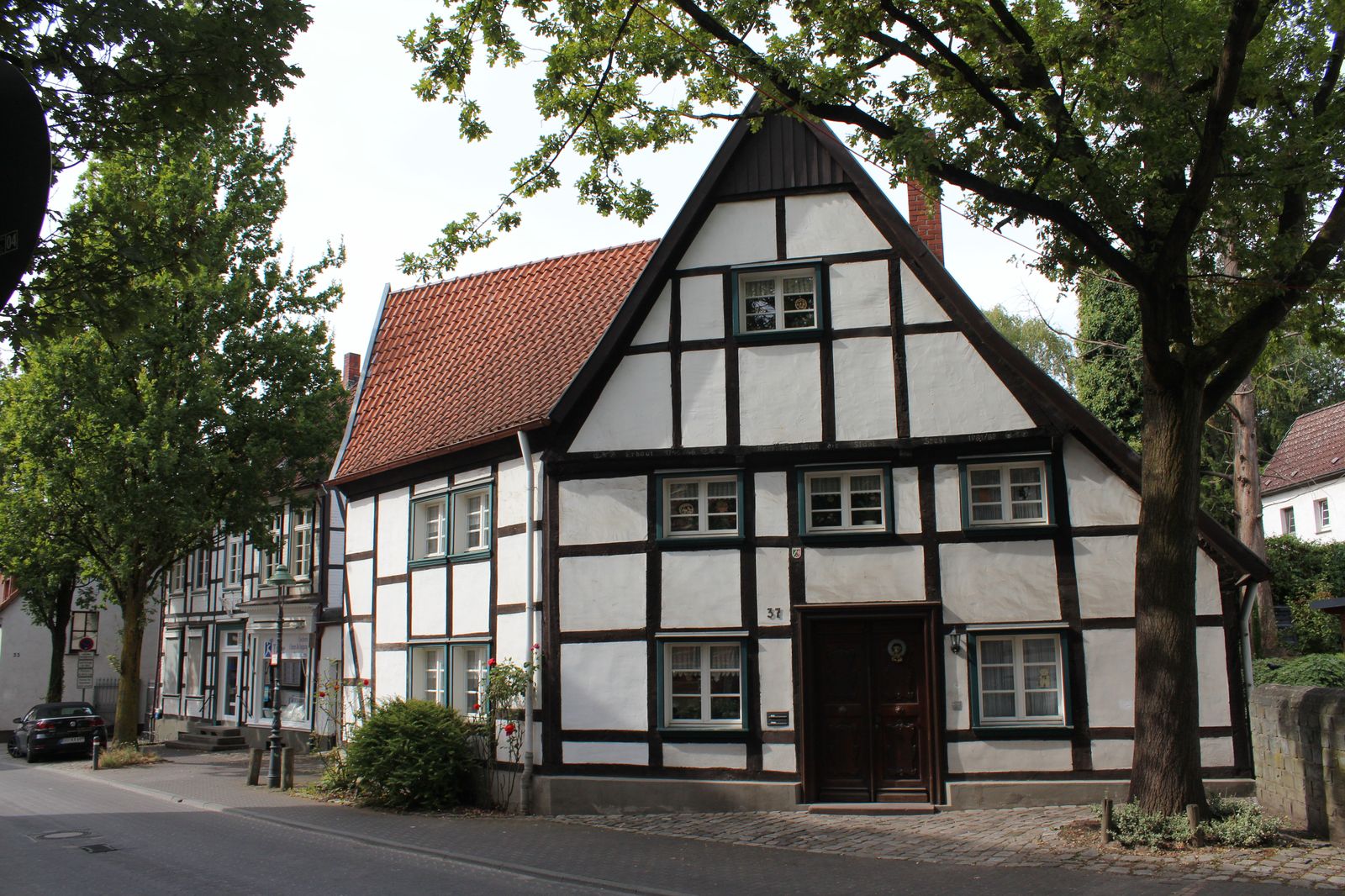 Fachwerkhäuser an der Walburger Straße