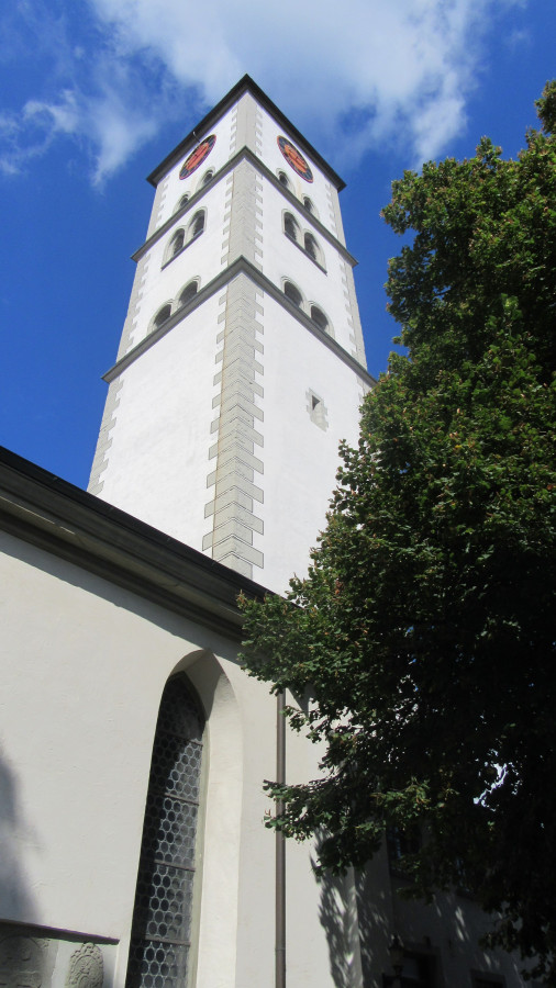 Kirchturm St. Martin am 6. Sept. 2016