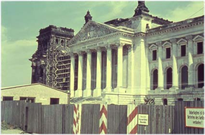 Reichstag Berlin 70er 2