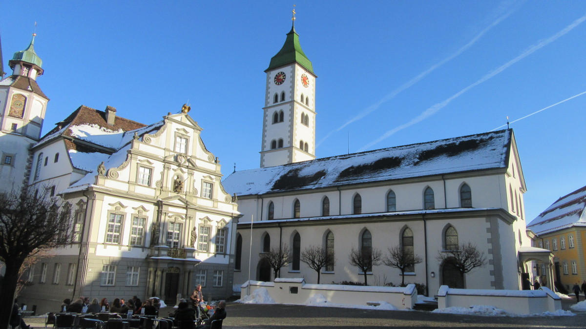 Rathaus + St. Martin, Wangen im Allgäu