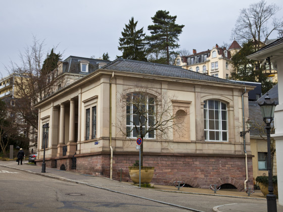 Synagoge Baden-Baden von Osten
