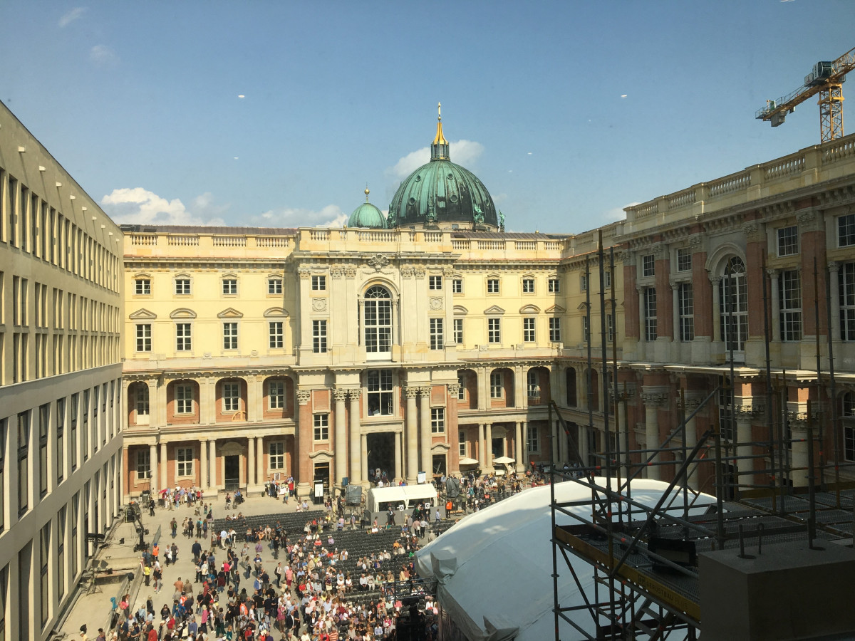 Berliner Schloss - Tag der offenen Baustelle 2018
