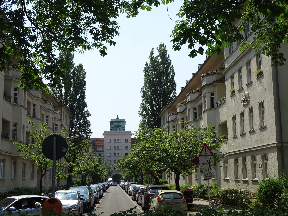 Wohnsiedlung Ceciliengärten Berlin-Schöneberg Juni 2020