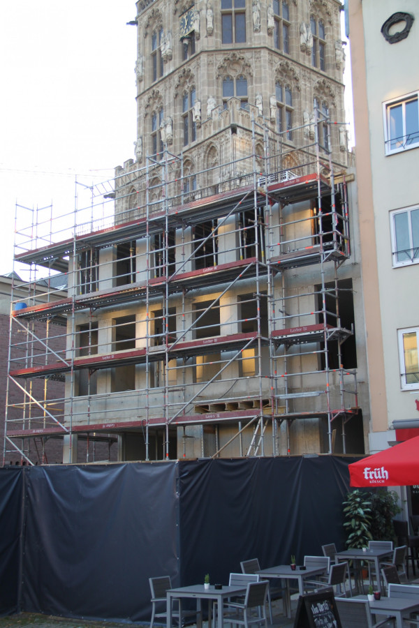 Köln Alter Markt Rotes Haus Baufortschritt