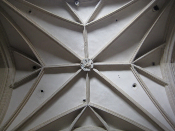 Gewölbe in der Turmvorhalle