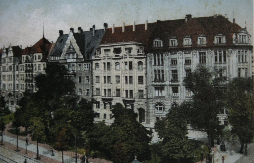 Leipzig Thomasring (Dittrichring) 16, 14, 12, 10, Thomaskirchhof 20 um 1910