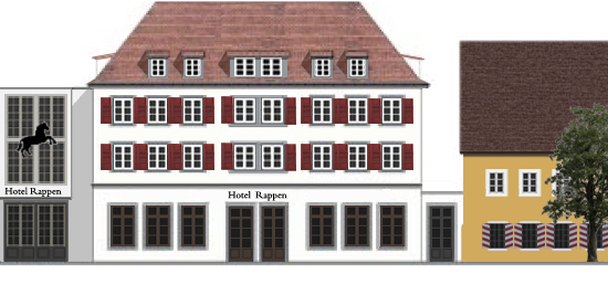Hotel Rappen Rothenburg Ob Der Tauber Neubau Variante