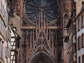 Westfassade des Straßburger Münsters