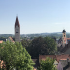 Blick vom Afraberg nach Osten mit St. Martin und Dreifaltigkeitskirche