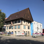 Ehem. Färberhaus und Gastwirtschaft "Zum Stachus", Gutenbergstr. 7 (August 2023)