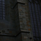 St. Maria zur Wiese - Korrosion auf der Grünsandsteinfassade